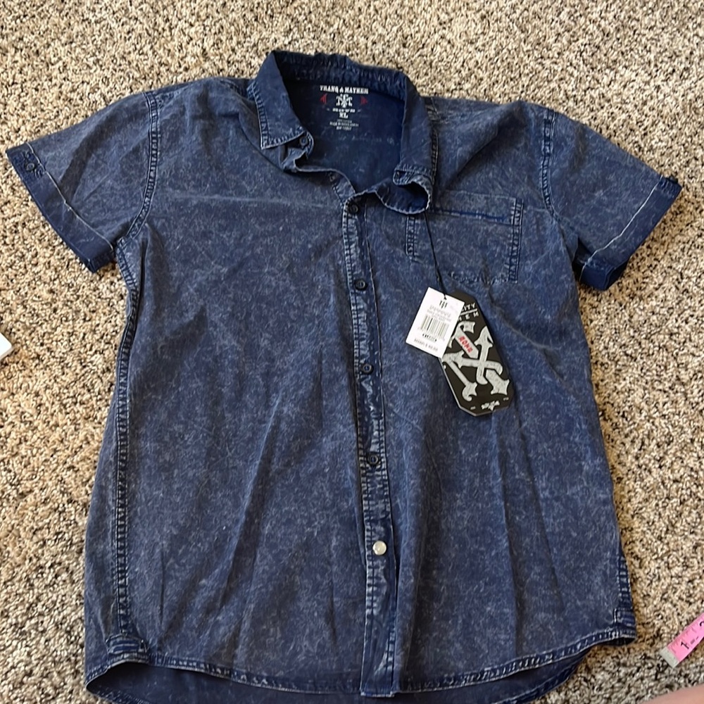 Tranquility & Mayhem Born to be Wild 100% cotton boys shirts. NWT